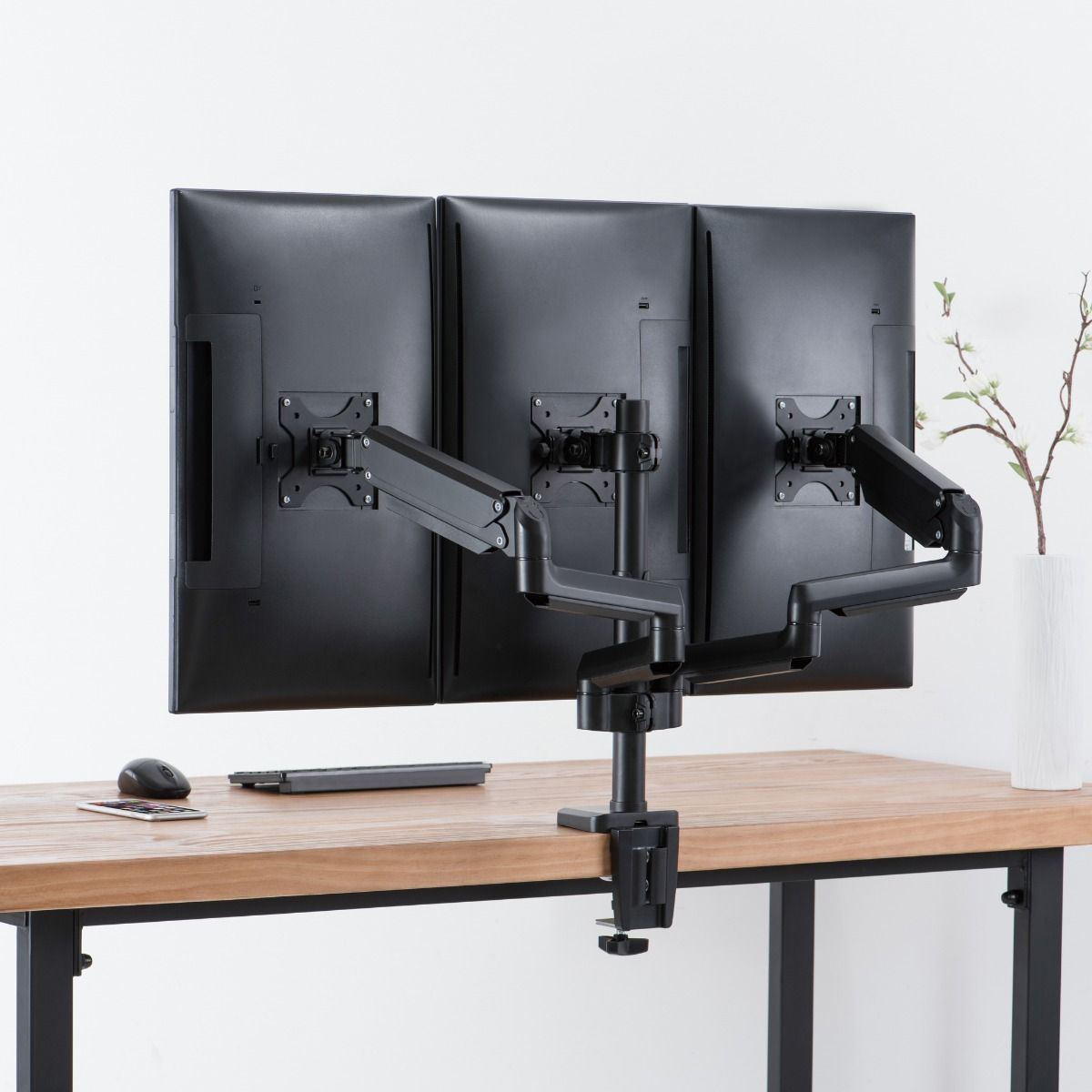 activiva ErgoLife Triple Monitor Screen Gas Spring Monitor Arm