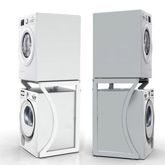 ORIGINAL Dryer Stand Maxi: Adjustable Front Load Washer Machine Dryer Shelf