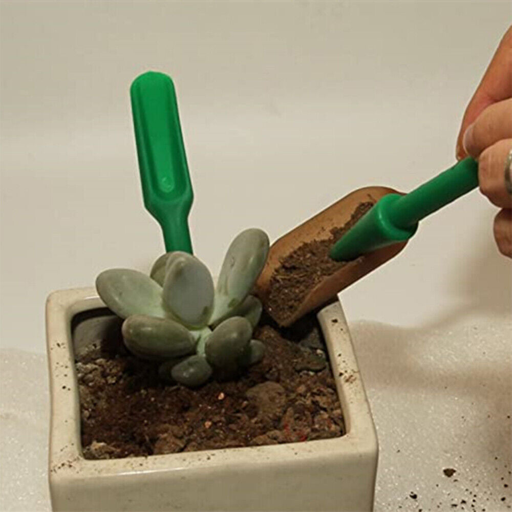 30X Mini Garden Hand Tools Transplanting Succulent Plant Gardening Tool Rake Set