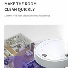 3 IN 1 Smart Robot Vacuum Cleaner Auto Cleaning Microfiber Mop Floor Sweeper st