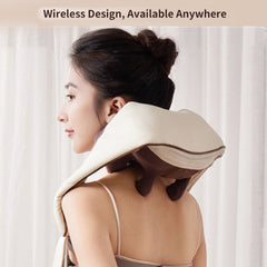 5D Massagers for Neck and Shoulder with Heat Goletsure Pain Relief Deep Kneading Brown