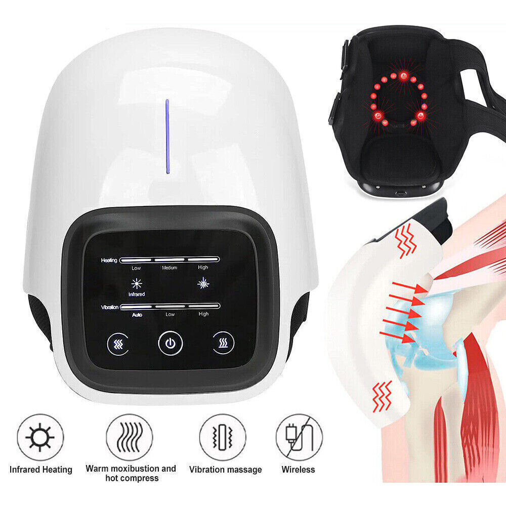 Electric Smart Knee Massager Infrared Heating Therapy Machine Elbow Pain Relief