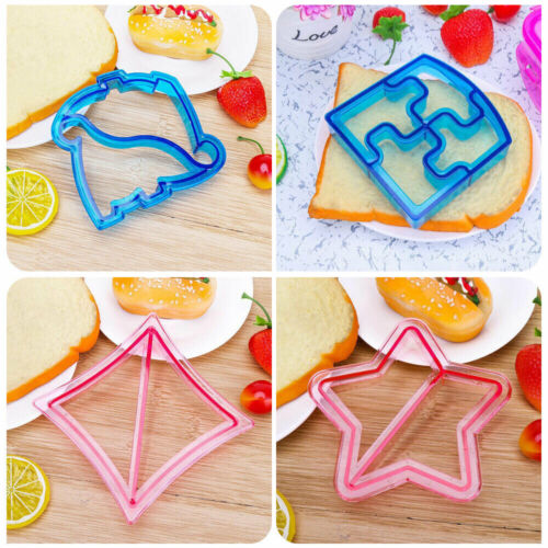 31 PCS Sandwich Cutter Kids DIY Toast Mold Bread Food Moulds Xmas Gift