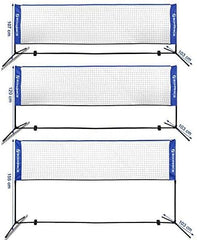 SONGMICS 3m Portable Tennis Badminton Net Blue SYQ300V1
