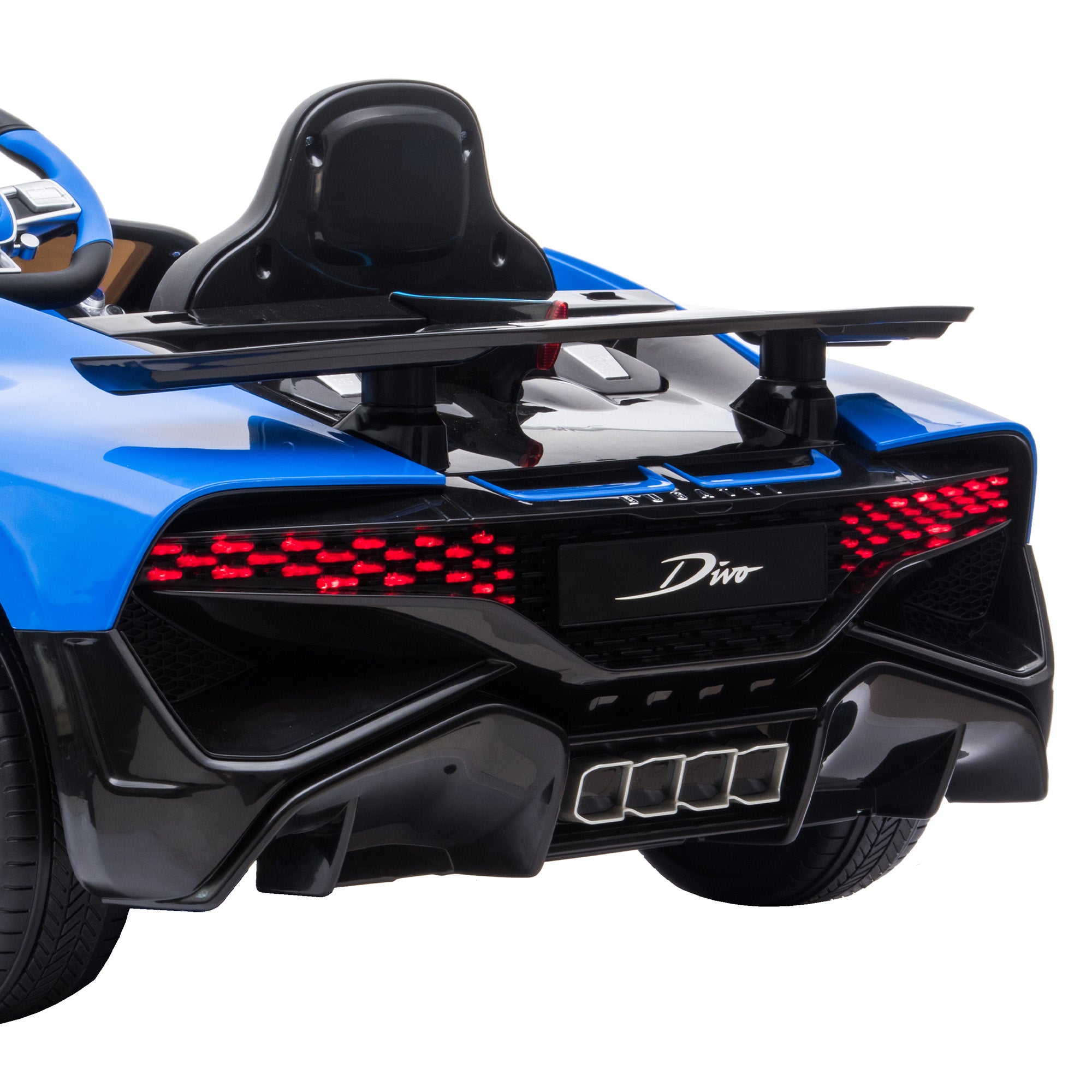 Kahuna Licensed Bugatti Divo Kids Electric Ride On Car - Blue