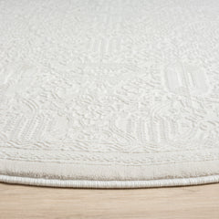 Grande Jacquard Rug - Ivory - 120x170