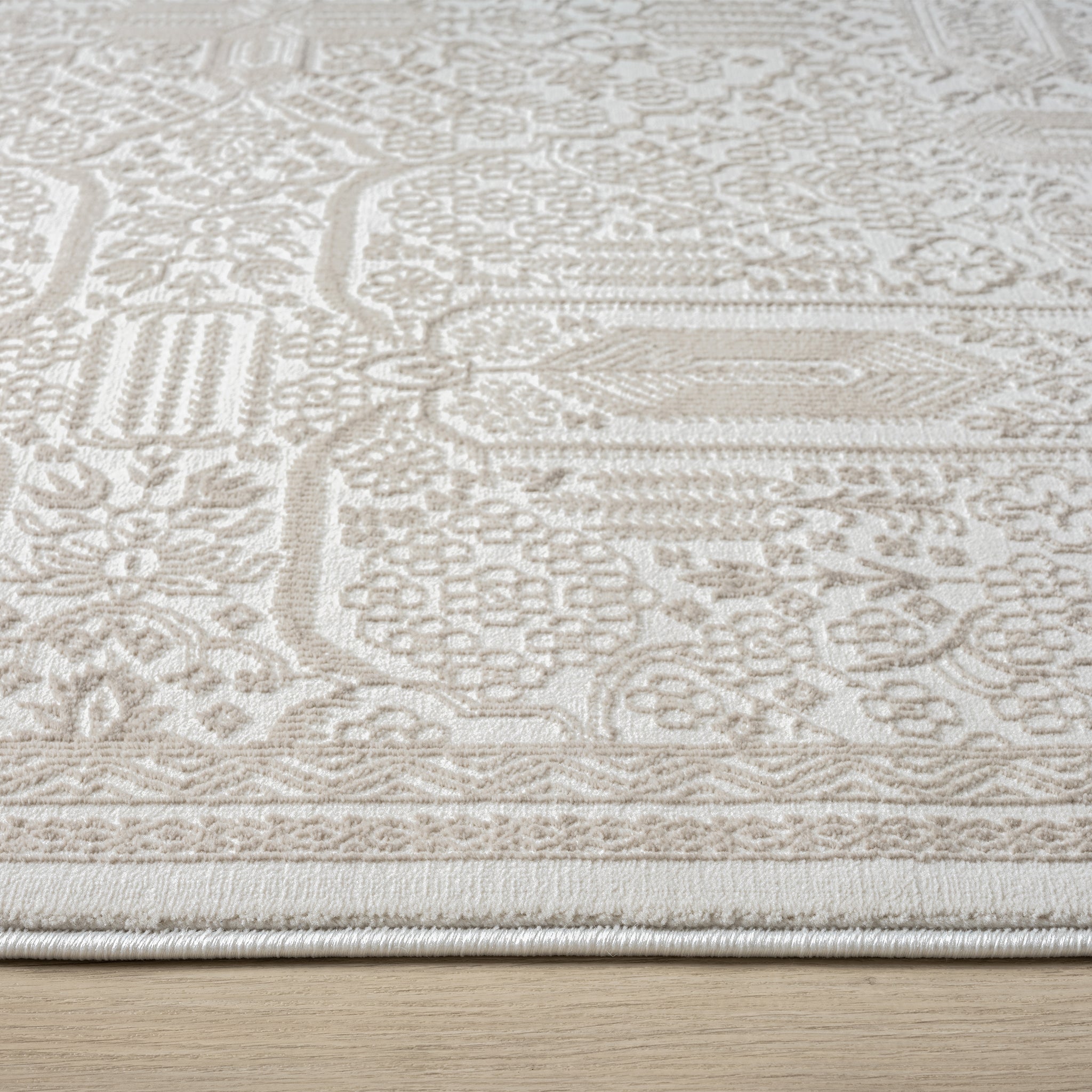Grande Jacquard Rug - Sand - 80x300
