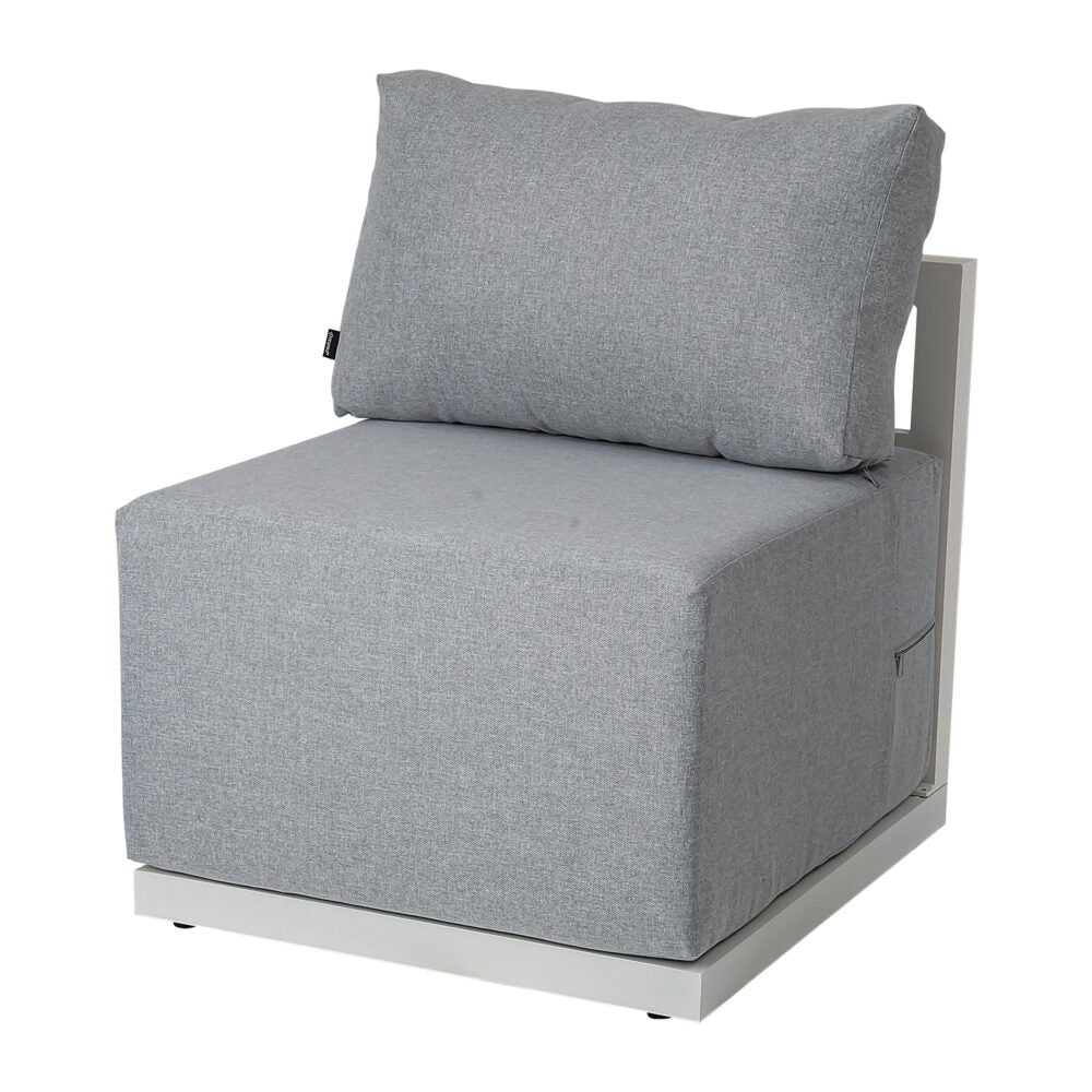 Alfresco 7-Seat Garden Lounge Set – White