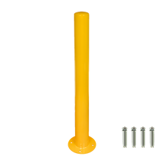 Yellow Heavy Duty Steel Bollard Post