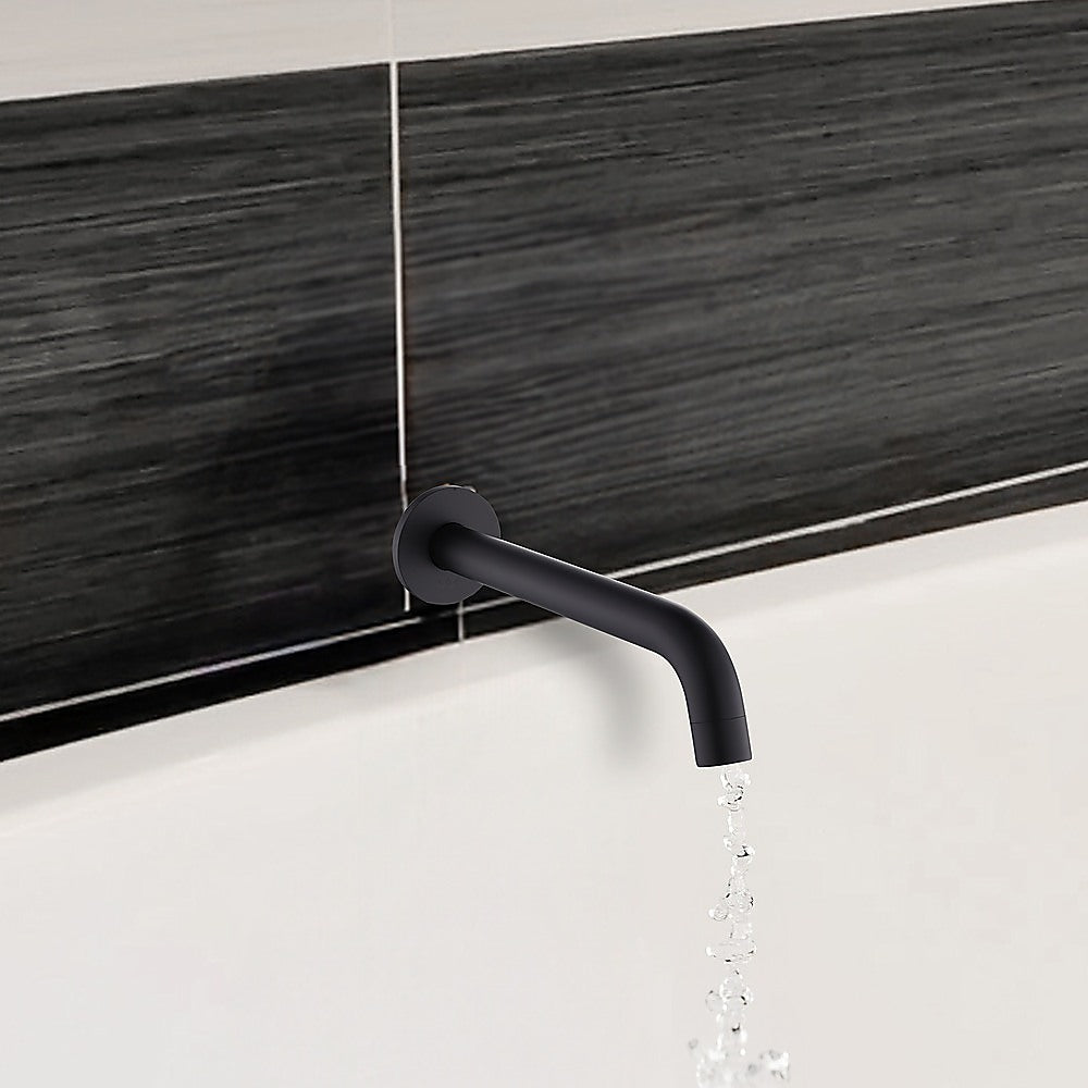 220mm Bath Spout in Matte Black Finish