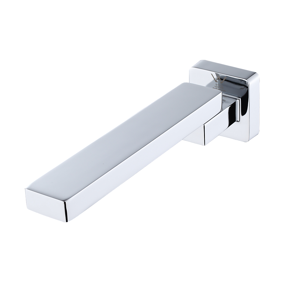 Bath In Wall Swivel Spout in Polished Chrome Finish