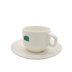 Summer Block Cup and Saucer - 200ml