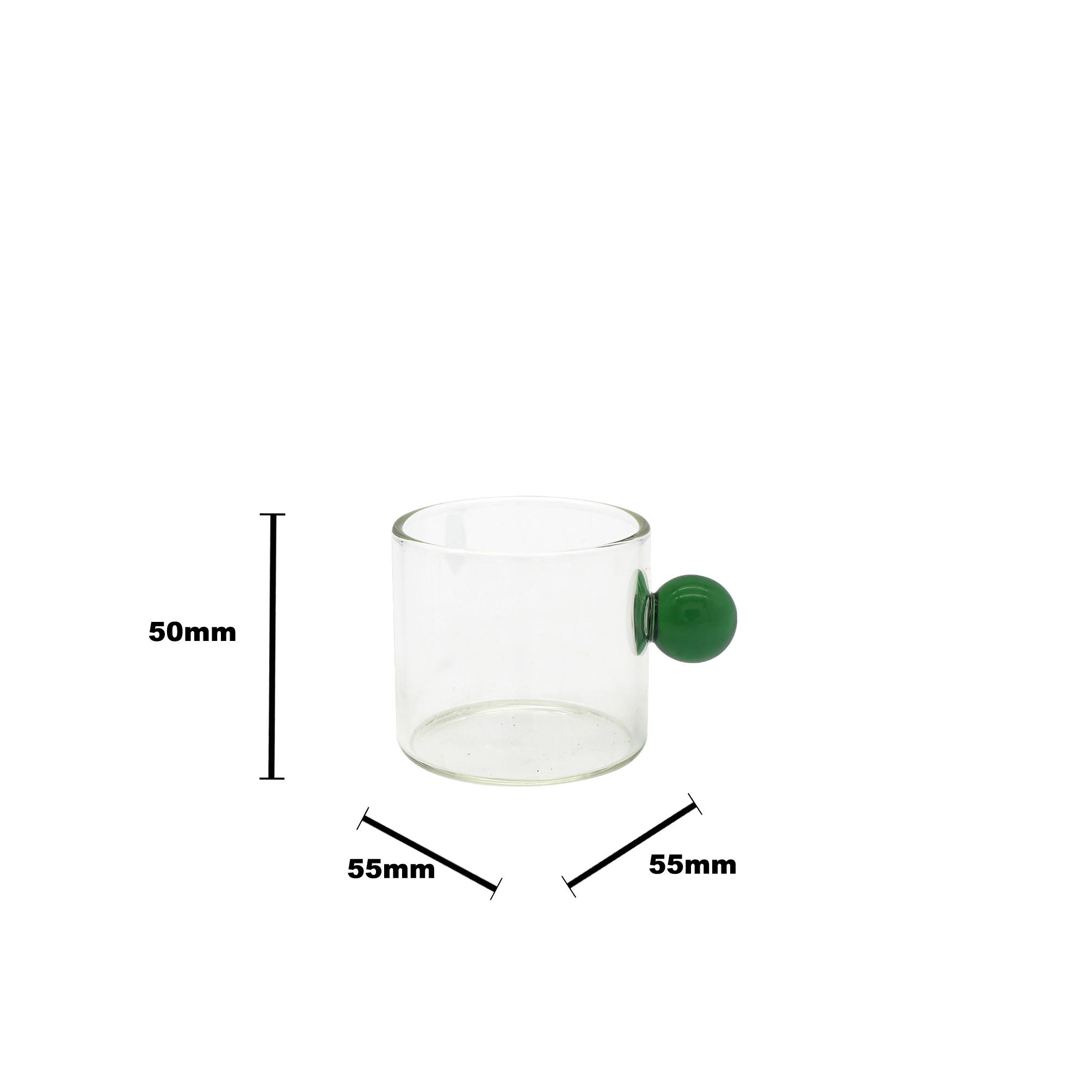 PomPon Mini Cup - 90ml green