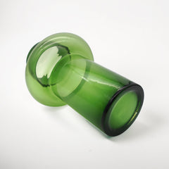 Bamboo Glass Vase - Green L