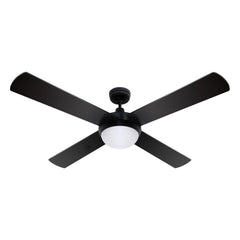 Devanti 52'' Ceiling Fan AC Motor w/Light w/Remote - Black