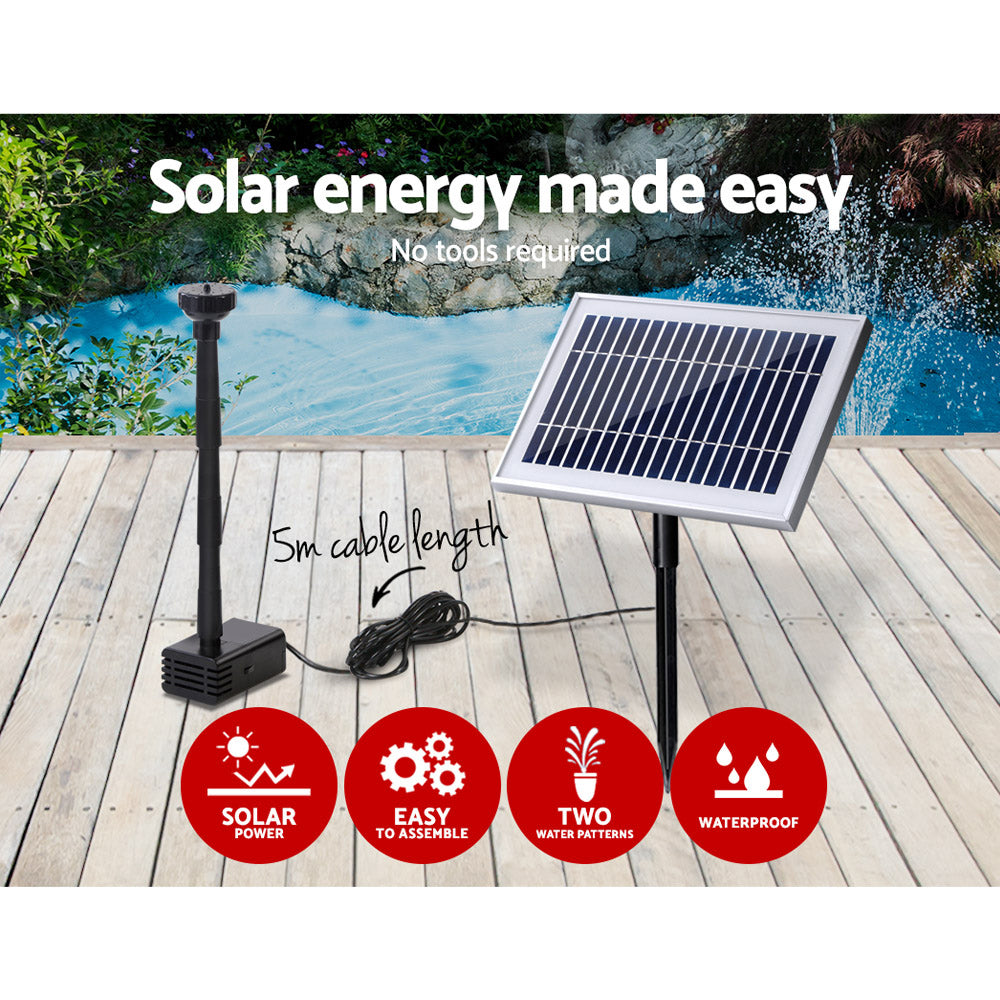 Gardeon Solar Pond Pump 4.6FT