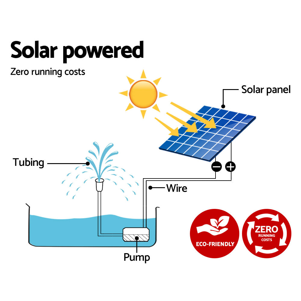 Gardeon Solar Pond Pump 4.6FT