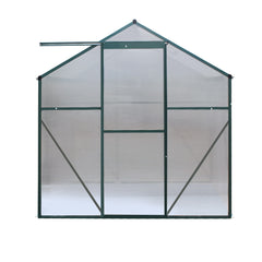 Greenfingers Greenhouse 1.9x1.9x1.83M Aluminium Polycarbonate Green House Garden Shed