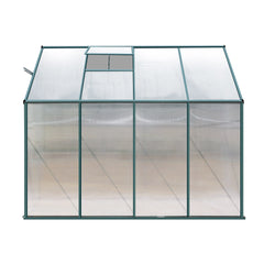Greenfingers Greenhouse 2.52x1.27x2.13M Lean-to Aluminium Polycarbonate Green House Garden Shed