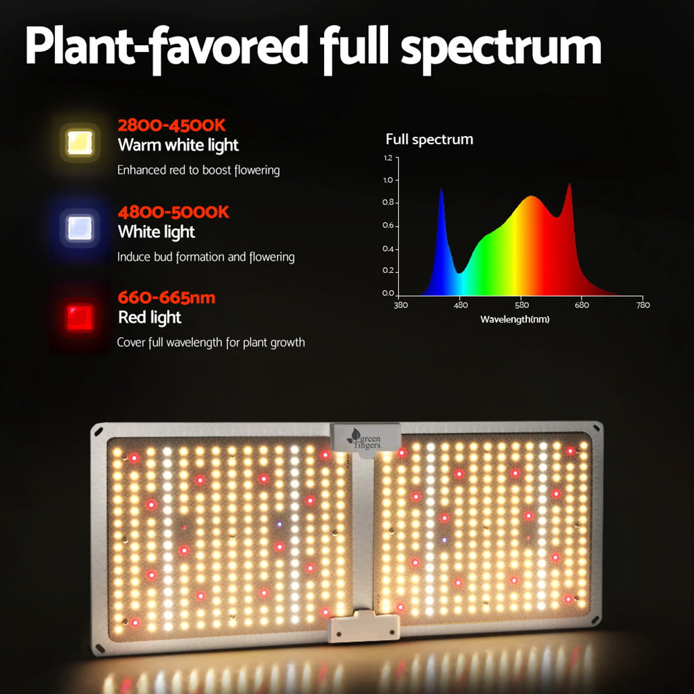 Greenfingers Max 2200W Grow Light LED Full Spectrum Indoor Plant All Stage Growth