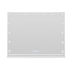 Embellir Bluetooth Makeup Mirror 80X58cm Hollywood with Light Vanity Wall 15 LED