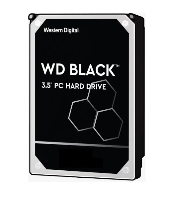 WESTERN DIGITAL Digital WD Black 6TB 3.5" HDD SATA 6gb/s 7200RPM 256MB Cache CMR Tech for Hi-Res Video Games s