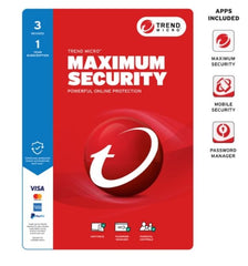 TREND MICRO Micro Maximum Security (3 Device)  Retail Mini Box Auto Renew