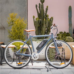 VALK Electric Bike Commuter Bicycle e-bike Lithium Battery eBike Fixed Powered