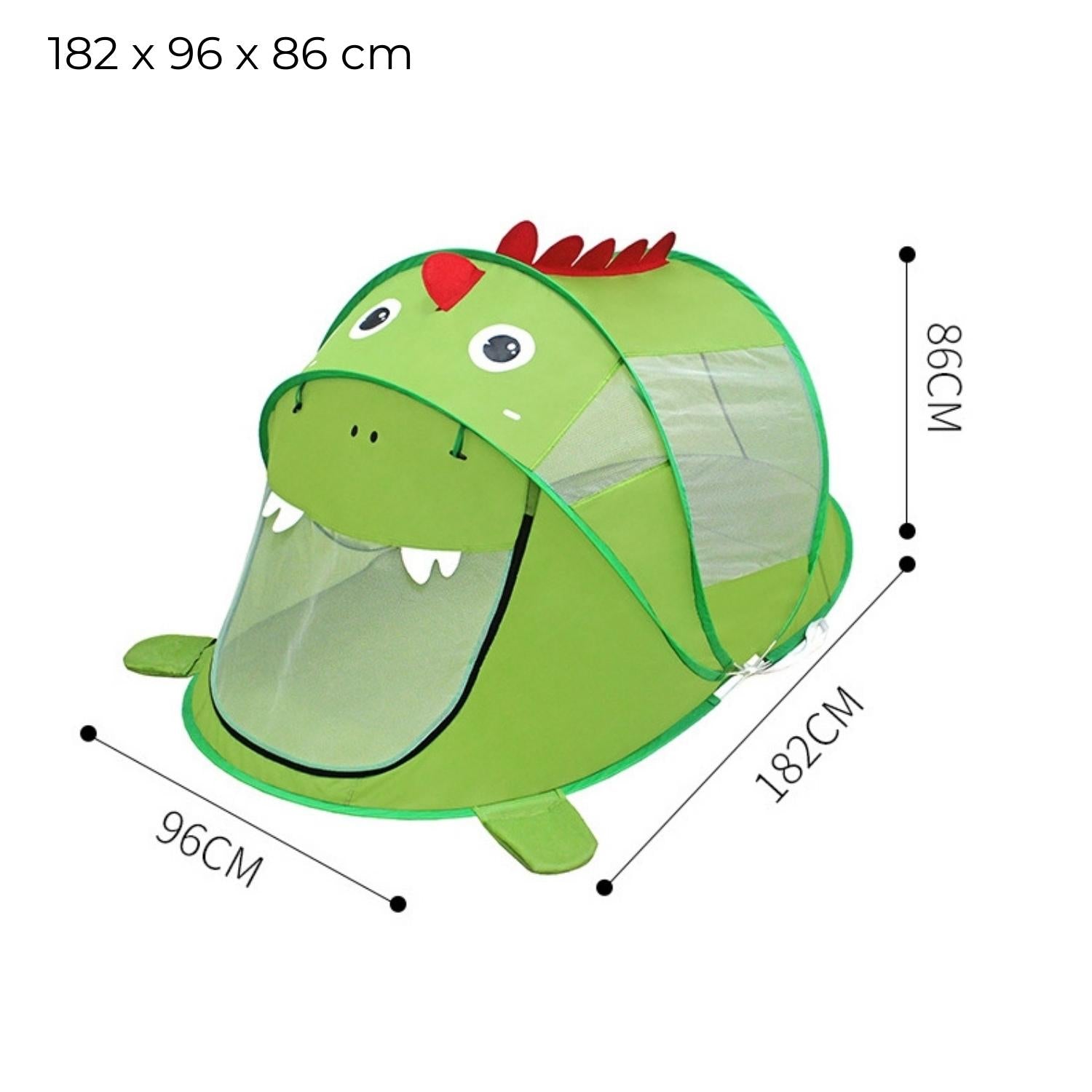 GOMINIMO Kids Dinosaur Pop-up Tent (Green) GO-KT-115-LK