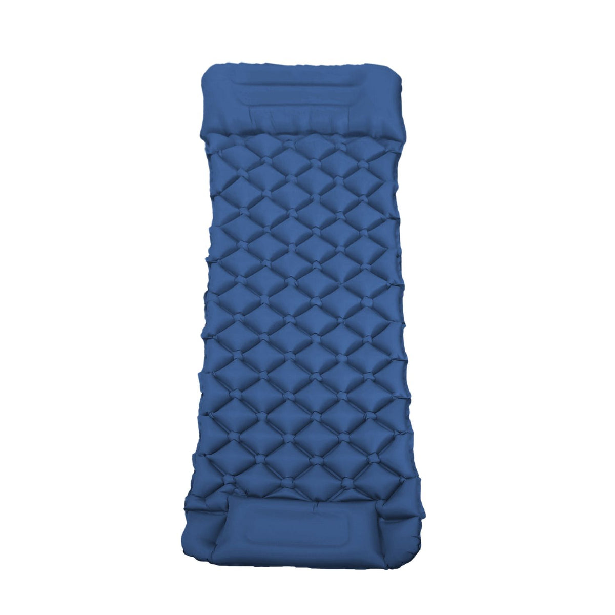 KILIROO Inflatable Camping Sleeping Pad with Pillow (Navy Blue) KR-ISP-100-HZ