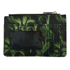 Window Coin Card Purse-Midnight Palms