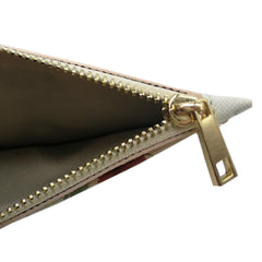 Long Zip Card Holder Wallet-Hibiscus