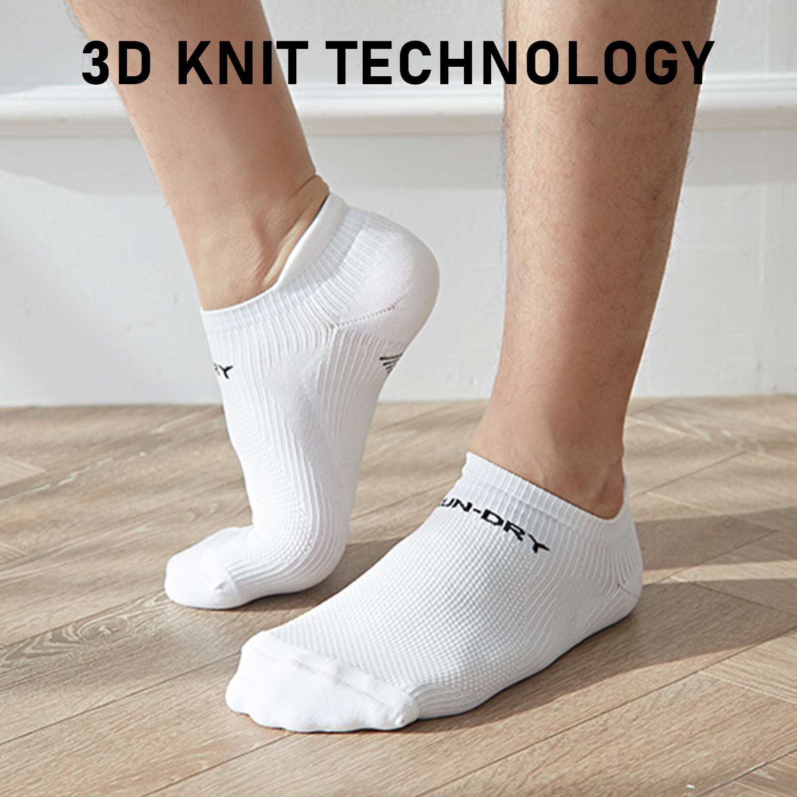4X Rexy Seamless Sport Sneakers Socks Small Non-Slip Heel Tab WHITE