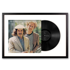 Framed Simon & Garfunkel Greatest Hits Vinyl Album Art