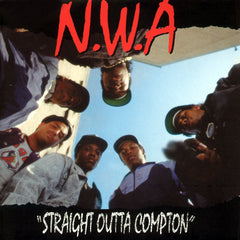 N.W.A. Straight Outta Compton - Vinyl Album & Crosley Record Storage Display Stand