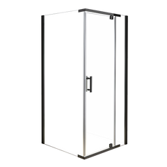 Shower Screen 900x700x1900mm Framed Safety Glass Pivot Door By Della Francesca